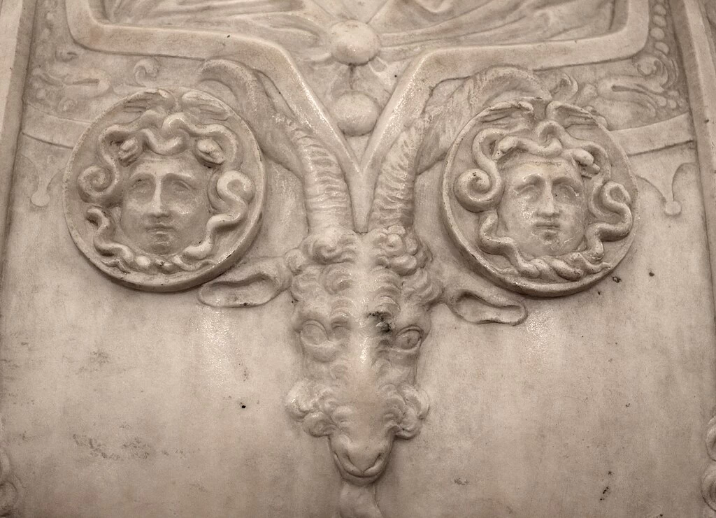 Busto di Cosimo I - dettaglio